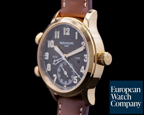 patek philippe mid size 7234r calatrava pilot travel time